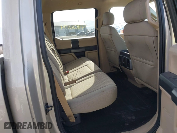 2017 Ford F-150 XL with VIN 1FTEW1EP7HKC27833, listed as a IAAI auction lot 41826574 with 38,116 mi miles. Bid and sale history available at carsss.com. Image 8.