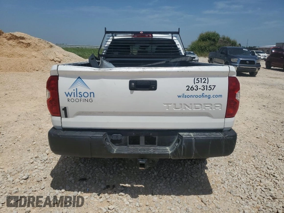 2021 Toyota Tundra 2WD SR with VIN 5TFTY5F1XMX011555, listed as a Copart auction lot 65713644 with 110,914 mi miles and Salvage Title. Bid and sale history available at carsss.com. Image 6.