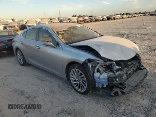 2022 Lexus ES with VIN 58AFZ1B14NU136244, listed as a Copart auction lot 76293464 with 6,279 mi miles and Salvage Title. Bid and sale history available at carsss.com. Image 4.