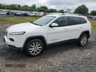 2017 Jeep Cherokee Limited с VIN 1C4PJMDB9HW555990, выставлен на аукционе Copart как лот 57843665 с пробегом 73 744 миль миль и Списание • Salvage title. История ставок и продаж доступна на DreamBid. Изображение 1.