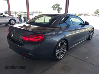 2018 BMW 4 Series 440i with VIN WBA4Z5C50JEE16887, listed as a IAAI auction lot 42218397 with 50,939 mi miles and . Bid and sale history available at DreamBid. Image 4.