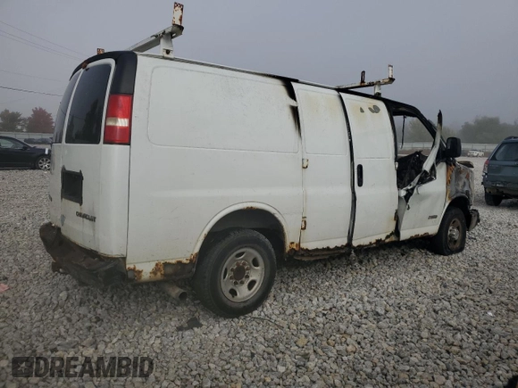 2003 Chevrolet Express Cargo with VIN 1GCGG25V131207053, listed as a Copart auction lot 70749474 with Not Provided miles and Clean Title. Bid and sale history available at DreamBid. Image 3.