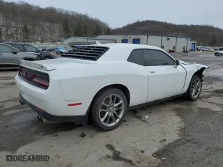 2021 Dodge Challenger GT with VIN 2C3CDZKG8MH601744, listed as a Copart auction lot 43237055 with 52,112 mi miles and Salvage Title. Bid and sale history available at carsss.com. Image 3.