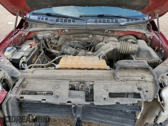 2016 Ford F-150 XLT with VIN 1FTEW1C86GKD79757, listed as a Copart auction lot 54757115 with 161,535 mi miles and Salvage title. Bid and sale history available at DreamBid. Image 11.