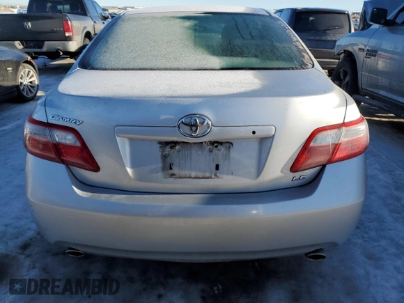 2009 Toyota Camry LE with VIN 4T1BK46K19U577561, listed as a Copart auction lot 46157195 with 123,635 mi miles and Salvage Title. Bid and sale history available at carsss.com. Image 6.