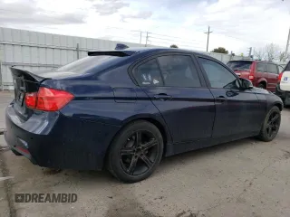 2015 BMW 3 Series 328i with VIN WBA3A5G51FNS87205, listed as a Copart auction lot 47498005 with 65,523 mi miles and Salvage Title. Bid and sale history available at DreamBid. Image 3.