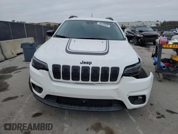 2022 Jeep Cherokee X with VIN 1C4PJMCX8ND522502, listed as a Copart auction lot 88458605 with 16,671 mi miles and Salvage Title. Bid and sale history available at carsss.com. Image 5.
