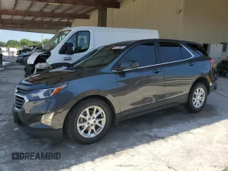 2021 Chevrolet Equinox LT with VIN 3GNAXKEV5ML392053, listed as a Copart auction lot 57170525 with 61,907 mi miles and Salvage title. Bid and sale history available at DreamBid. Image 1.