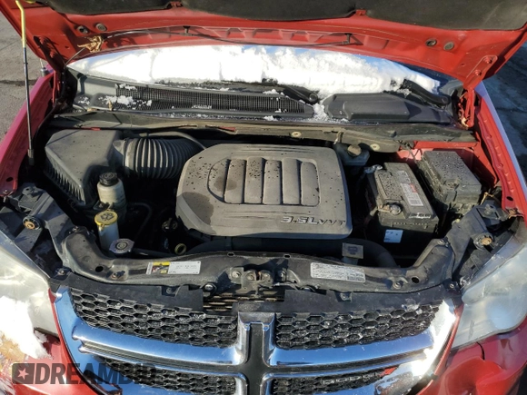 2013 Dodge Grand Caravan SE with VIN 2C4RDGBG9DR807434, listed as a Copart auction lot 42413335 with 255,497 mi miles and Salvage Title. Bid and sale history available at DreamBid. Image 12.