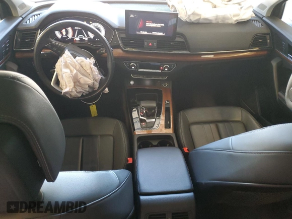 2023 Audi Q5 Premium Plus with VIN WA1BBAFY6P2047225, listed as a Copart auction lot 55093445 with 35,998 mi miles and Salvage title. Bid and sale history available at DreamBid. Image 8.