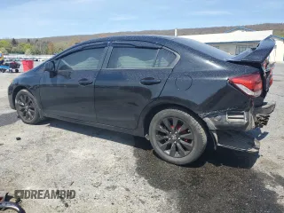 2013 Honda Civic LX with VIN 19XFB2F5XDE002161, listed as a Copart auction lot 54057915 with 94,757 mi miles and Salvage Title. Bid and sale history available at DreamBid. Image 2.