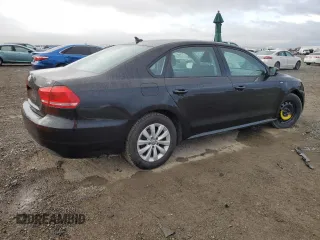 2015 Volkswagen Passat 1.8T Wolfsburg Ed with VIN 1VWAT7A30FC005085, listed as a Copart auction lot 48760945 with 173,967 mi miles and Clean Title. Bid and sale history available at carsss.com. Image 3.