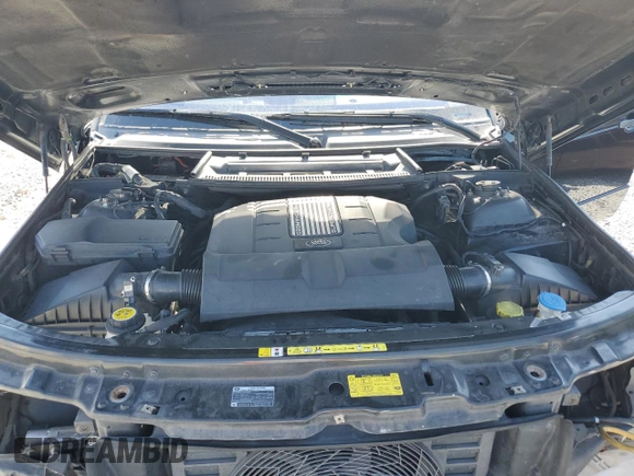 2011 Land Rover Range Rover SC Autobiography with VIN SALMP1E47BA342663, listed as a Copart auction lot 43951195 with 205,393 mi miles and Salvage title. Bid and sale history available at DreamBid. Image 12.