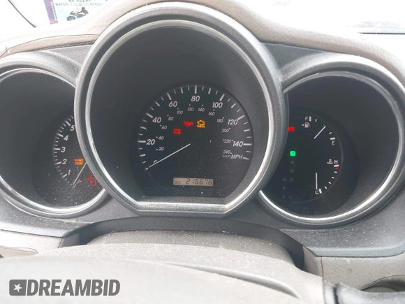 2006 Lexus RX 330 with VIN 2T2HA31U56C090677, listed as a IAAI auction lot 42182540 with 216,676 mi miles. Bid and sale history available at carsss.com. Image 7.