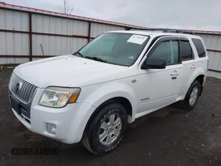 2008 Mercury Mariner with VIN 4M2CU91Z88KJ01185, listed as a IAAI auction lot 41778434 with 165,654 mi miles. Bid and sale history available at carsss.com. Image 2.
