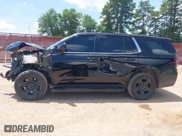 2023 Chevrolet Tahoe Commercial with VIN 1GNSCLED8PR515600, listed as a IAAI auction lot 42552810 with 20,016 mi miles and . Bid and sale history available at DreamBid. Image 6.