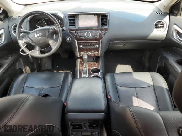 2015 Nissan Pathfinder Platinum z VIN 5N1AR2MM7FC643323, wystawiony jako Copart lot #61384985 z przebiegiem 103 922 mil mil oraz Szkoda całkowita • Salvage title. Historia ofert i sprzedaży dostępna na DreamBid. Obrazek 8.