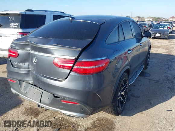 2016 Mercedes-Benz GLE 450 AMG z VIN 4JGED6EB3GA041584, wystawiony jako IAAI lot #41650263 z przebiegiem 146 554 mil mil oraz . Historia ofert i sprzedaży dostępna na DreamBid. Obrazek 4.