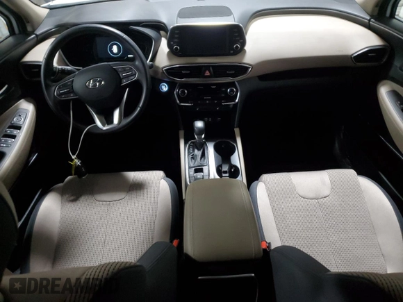 2019 Hyundai Santa Fe SEL with VIN 5NMS3CAD2KH115933, listed as a Copart auction lot 48519895 with 89,229 mi miles and Salvage Title. Bid and sale history available at carsss.com. Image 8.