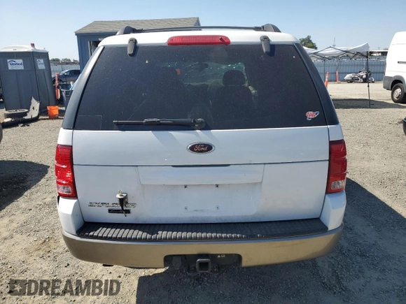 2003 Ford Explorer Eddie Bauer с VIN 1FMDU74K33UB43415, выставлен на аукционе Copart как лот 59747145 с пробегом Не указан миль и Списание • Salvage title. История ставок и продаж доступна на DreamBid. Изображение 6.