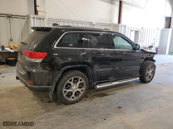 2018 Jeep Grand Cherokee Limited with VIN 1C4RJFBT7JC396491, listed as a Copart auction lot 41676805 with 95,913 mi miles and Non Repairable. Bid and sale history available at carsss.com. Image 3.