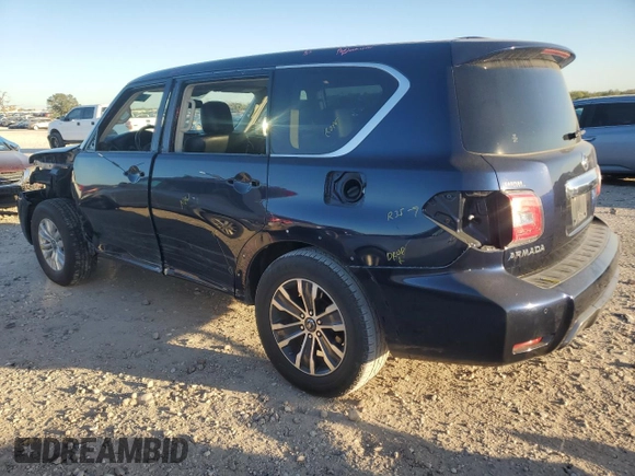 2020 Nissan Armada SL with VIN JN8AY2ND1L9108135, listed as a Copart auction lot 79251764 with 72,989 mi miles and Clean Title. Bid and sale history available at carsss.com. Image 2.