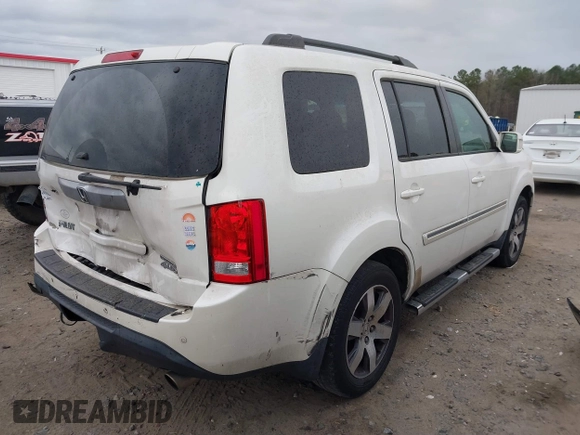 2012 Honda Pilot Touring with VIN 5FNYF4H92CB063229, listed as a IAAI auction lot 41850020 with 205,826 mi miles. Bid and sale history available at carsss.com. Image 4.