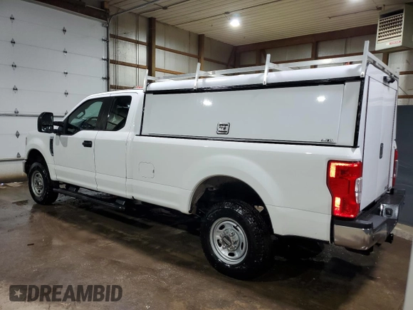 2021 Ford F-250 XL with VIN 1FT7X2B65MEC11811, listed as a Copart auction lot 43934155 with 110,725 mi miles and Clean title. Bid and sale history available at DreamBid. Image 2.