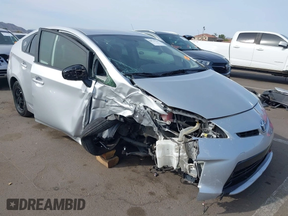 2015 Toyota Prius Four with VIN JTDKN3DU8F0450285, listed as a IAAI auction lot 41932739 with 213,675 mi miles. Bid and sale history available at carsss.com. Image 6.
