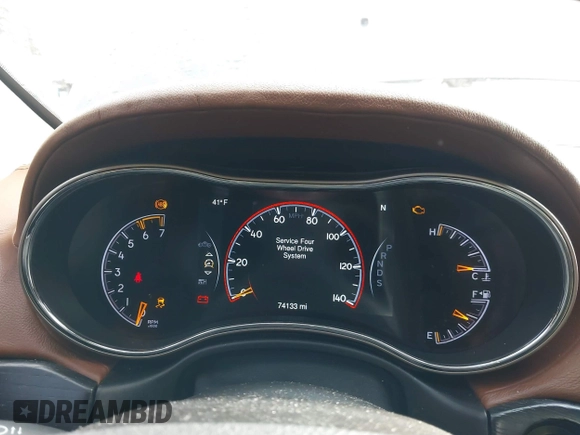 2015 Jeep Grand Cherokee Summit with VIN 1C4RJFJTXFC911170, listed as a IAAI auction lot 41523164 with 74,133 mi miles. Bid and sale history available at carsss.com. Image 7.