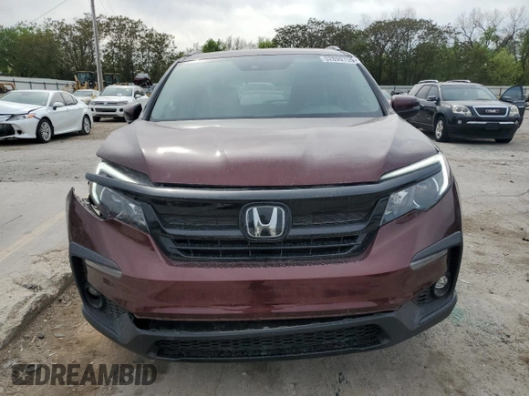 2022 Honda Pilot Special Edition with VIN 5FNYF6H26NB084442, listed as a Copart auction lot 52899755 with 53,627 mi miles and Salvage Title. Bid and sale history available at carsss.com. Image 5.