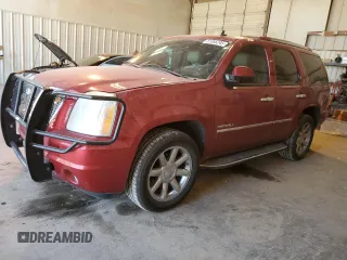 2012 GMC Yukon Denali with VIN 1GKS1EEF9CR283955, listed as a Copart auction lot 51055245 with 124,321 mi miles and Salvage Title. Bid and sale history available at carsss.com. Image 1.