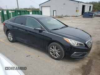 2017 Hyundai Sonata 2.4L with VIN 5NPE24AF6HH488766, listed as a Copart auction lot 55162855 with 134,099 mi miles and Clean Title. Bid and sale history available at DreamBid. Image 4.