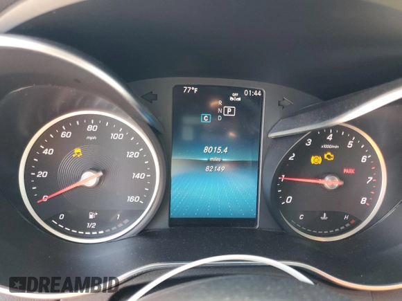 2019 Mercedes-Benz C 300 with VIN 55SWF8EB7KU311851, listed as a Copart auction lot 47290585 with 82,149 mi miles and Salvage Title. Bid and sale history available at carsss.com. Image 9.