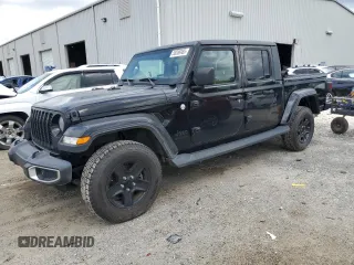 2021 Jeep Gladiator Sport S z VIN 1C6JJTAG5ML583241, wystawiony jako Copart lot #58386985 z przebiegiem 75 978 mil mil oraz Szkoda całkowita • Salvage title. Historia ofert i sprzedaży dostępna na DreamBid. Obrazek 1.