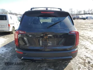 2022 Kia Telluride SX with VIN 5XYP5DHC1NG323836, listed as a Copart auction lot 45961675 with 33,273 mi miles and Salvage title. Bid and sale history available at DreamBid. Image 6.