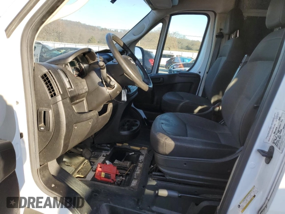 2020 Ram ProMaster Cargo with VIN 3C6TRVDG9LE110166, listed as a Copart auction lot 84002284 with 418,919 mi miles and Clean Title. Bid and sale history available at carsss.com. Image 7.