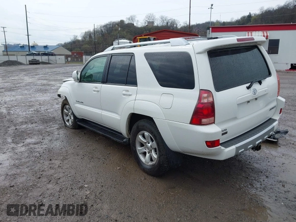 2004 Toyota 4Runner SR5 with VIN JTEBU14R348018992, listed as a IAAI auction lot 41948175 with 106,894 mi miles and . Bid and sale history available at DreamBid. Image 3.