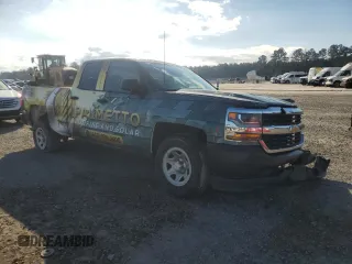 2018 Chevrolet Silverado 1500 Work Truck with VIN 1GCRCNEC2JZ266485, listed as a Copart auction lot 86808234 with 116,182 mi miles and Salvage Title. Bid and sale history available at carsss.com. Image 4.