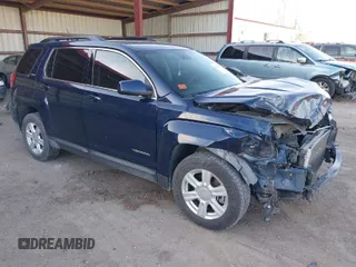 2016 GMC Terrain SLE with VIN 2GKFLTEK9G6276955, listed as a IAAI auction lot 41709497 with 118,569 mi miles. Bid and sale history available at carsss.com. Image 1.