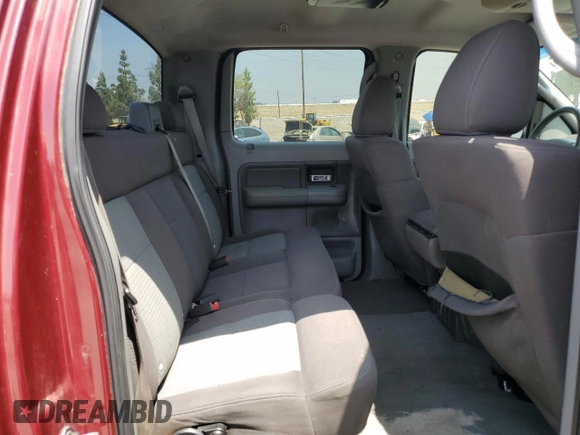 2005 Ford F-150 XLT with VIN 1FTPW125X5KF09293, listed as a Copart auction lot 60921515 with 154,521 mi miles and Salvage title. Bid and sale history available at DreamBid. Image 10.