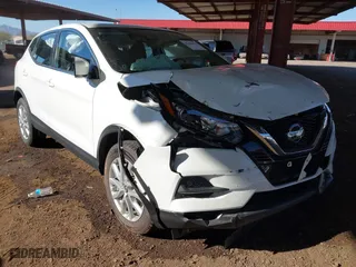 2022 Nissan Rogue Sport S with VIN JN1BJ1AV0NW344179, listed as a IAAI auction lot 41310153 with 41,133 mi miles. Bid and sale history available at carsss.com. Image 1.