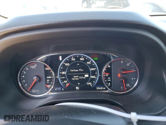 2020 GMC Acadia Denali with VIN 1GKKNXLSXLZ231427, listed as a Copart auction lot 47822194 with 59,643 mi miles and Salvage Title. Bid and sale history available at carsss.com. Image 9.