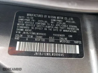 2020 Nissan Rogue Sport S with VIN JN1BJ1CW8LW389695, listed as a Copart auction lot 68811622 with 15,617 mi miles. Bid and sale history available at carsss.com. Image 15.