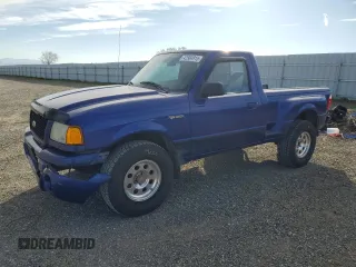 2003 Ford Ranger XL with VIN 1FTYR10U83PA66678, listed as a Copart auction lot 42584915 with 118,580 mi miles and Salvage Title. Bid and sale history available at carsss.com. Image 1.