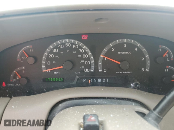 2002 Ford F-150 XL with VIN 1FTRX17L02KC02580, listed as a Copart auction lot 60859595 with 175,892 mi miles and Salvage title. Bid and sale history available at DreamBid. Image 9.