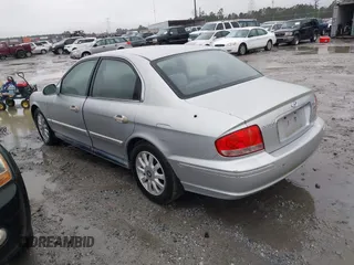 2003 Hyundai Sonata GLS with VIN KMHWF35H23A765892, listed as a IAAI auction lot 41744716 with 96,698 mi miles. Bid and sale history available at carsss.com. Image 3.