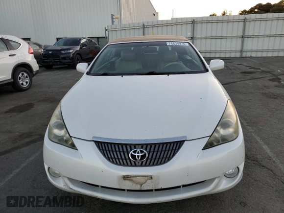 2004 Toyota Solara SE with VIN 4T1FA38P94U030618, listed as a Copart auction lot 74634974 with 166,795 mi miles and Salvage Title. Bid and sale history available at DreamBid. Image 5.