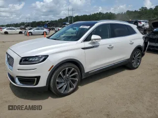 2019 Lincoln Nautilus Reserve with VIN 2LMPJ6LPXKBL10858, listed as a Copart auction lot 59851325 with 46,809 mi miles and Salvage title. Bid and sale history available at DreamBid. Image 1.