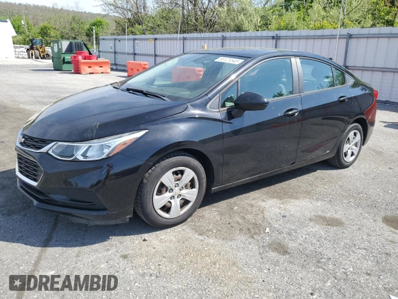 2018 Chevrolet Cruze LS with VIN 1G1BC5SM1J7236803, listed as a Copart auction lot 55121545 with 85,414 mi miles and Clean Title. Bid and sale history available at DreamBid. Image 1.